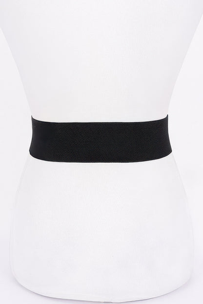 Metal Buckle Elastic Belt