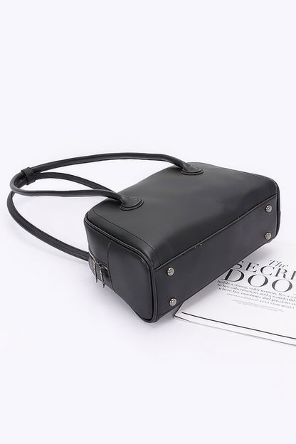 Faux Leather Sport Bag