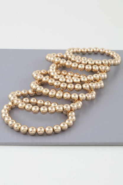 Multi Beaded Cuff Bracelet
