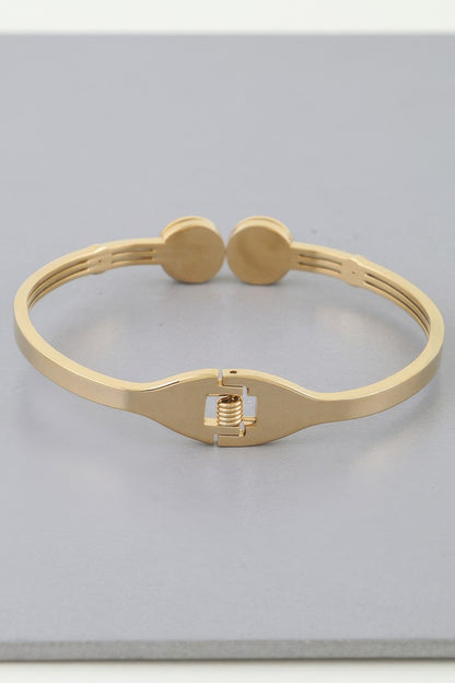 Twin Clock Wrap Bracelet
