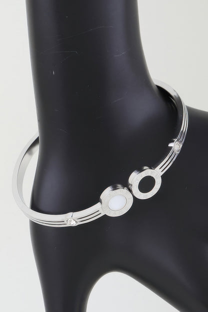 Twin Clock Wrap Bracelet