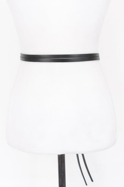 Metal Buckle Wrap Belt