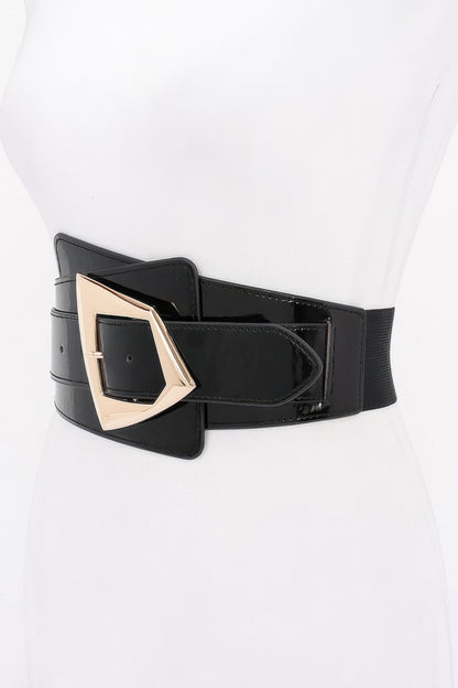 Metal Buckle Elastic Belt