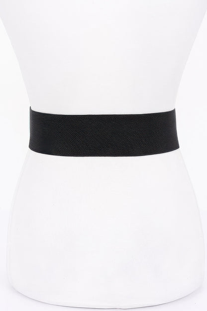 Metal Buckle Elastic Belt