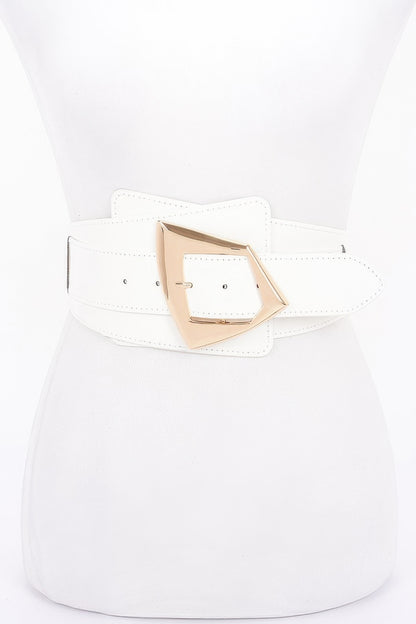 Metal Buckle Elastic Belt
