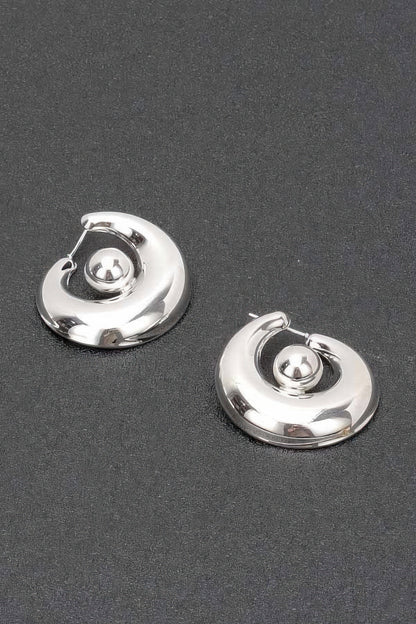 Gold Plated Metal Earring