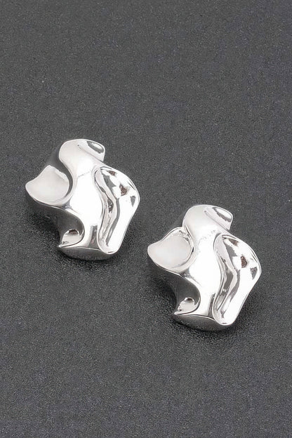 Gold Plated Metal Earring