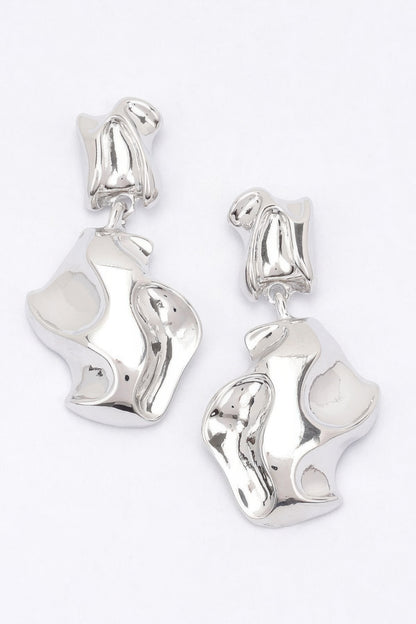 Gold Plated Metal Earring