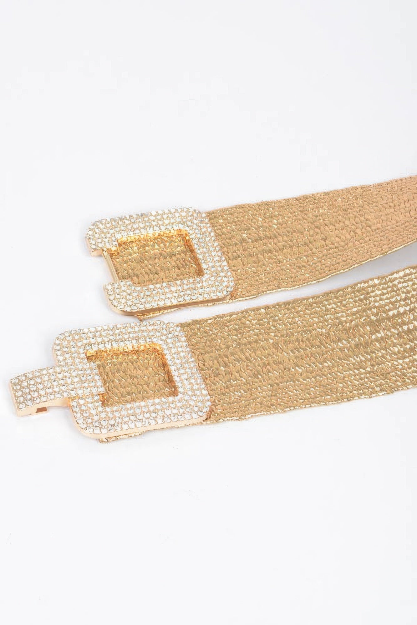 Rhinestone Elastic Belt