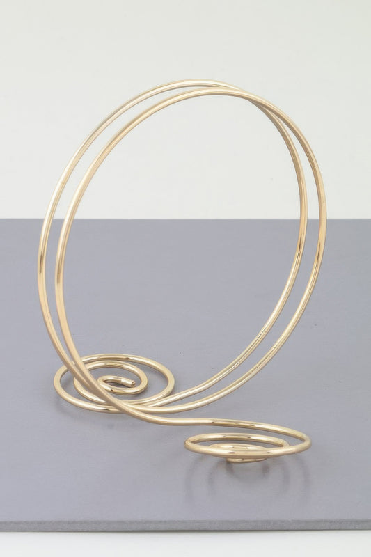 Twin Spiral Loop Arm Cuff