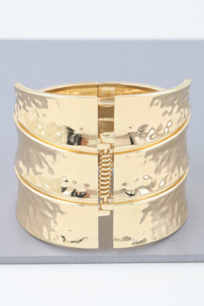 Shiny Multi Cuff Bracelet