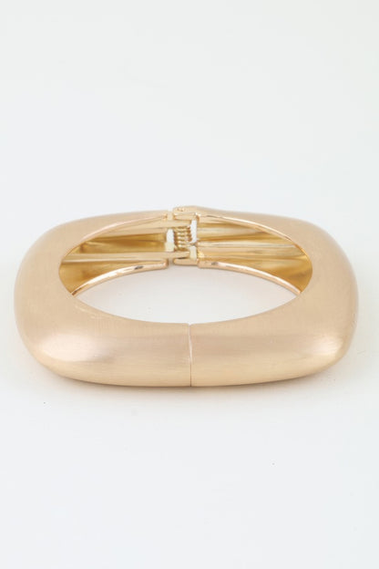 Matte Cubic Cuff Bracelet