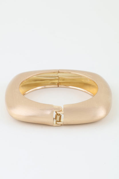 Matte Cubic Cuff Bracelet