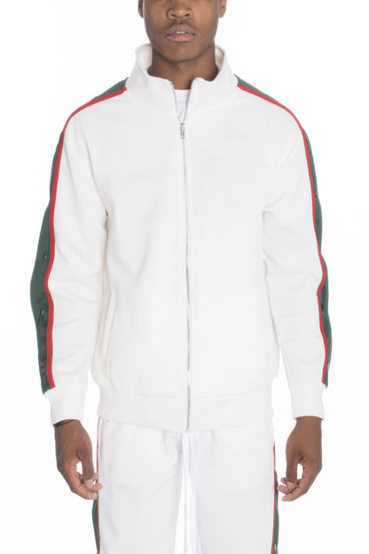 Snap Button Track Jacket 