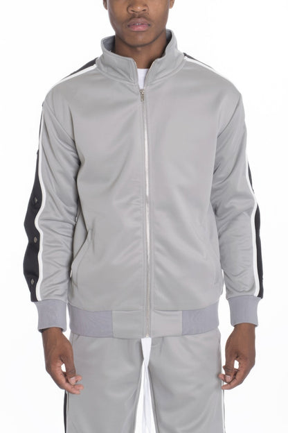 Snap Button Track Jacket 