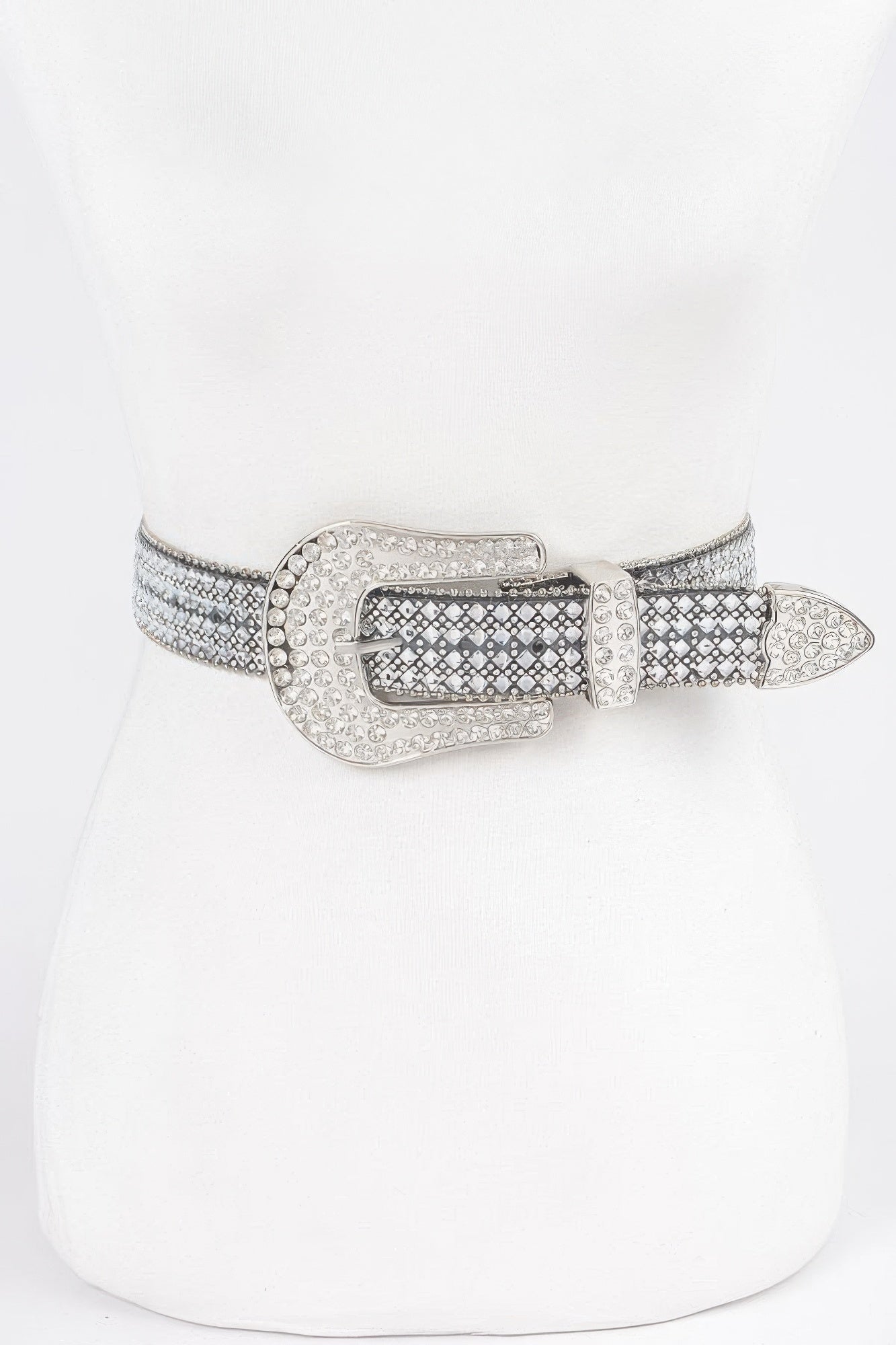 Rhinestone Western Style Belt 