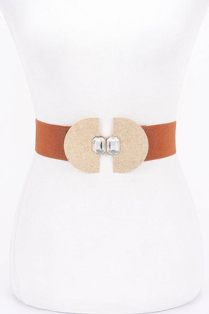 Metal Buckle Elastic Belt