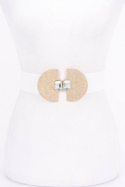 Metal Buckle Elastic Belt