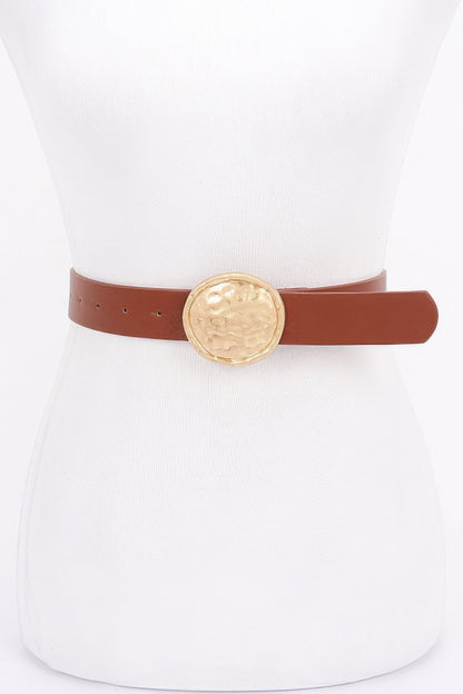 Metal Buckle Pu Belt