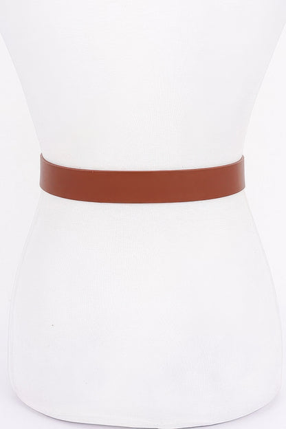 Metal Buckle Pu Belt