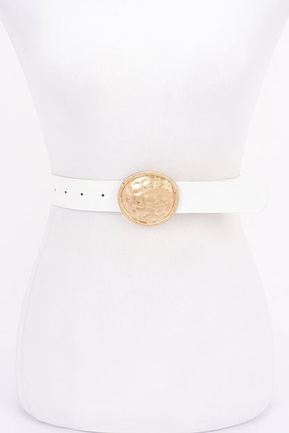 Metal Buckle Pu Belt