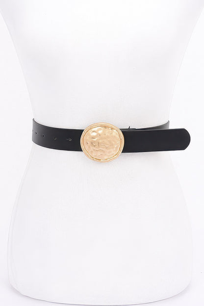 Metal Buckle Pu Belt