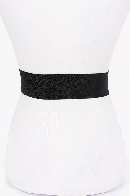 Metal Buckle Elastic Belt