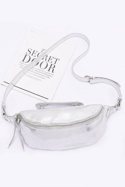 Metallic Crossbody Bag