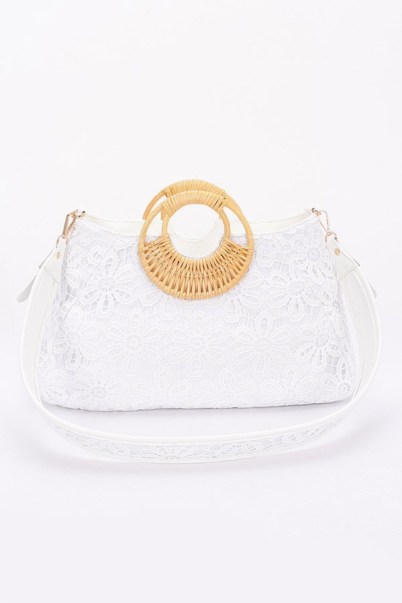 Faux Top Case Clutch