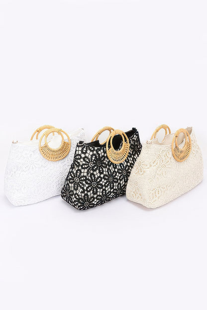 Faux Top Case Clutch