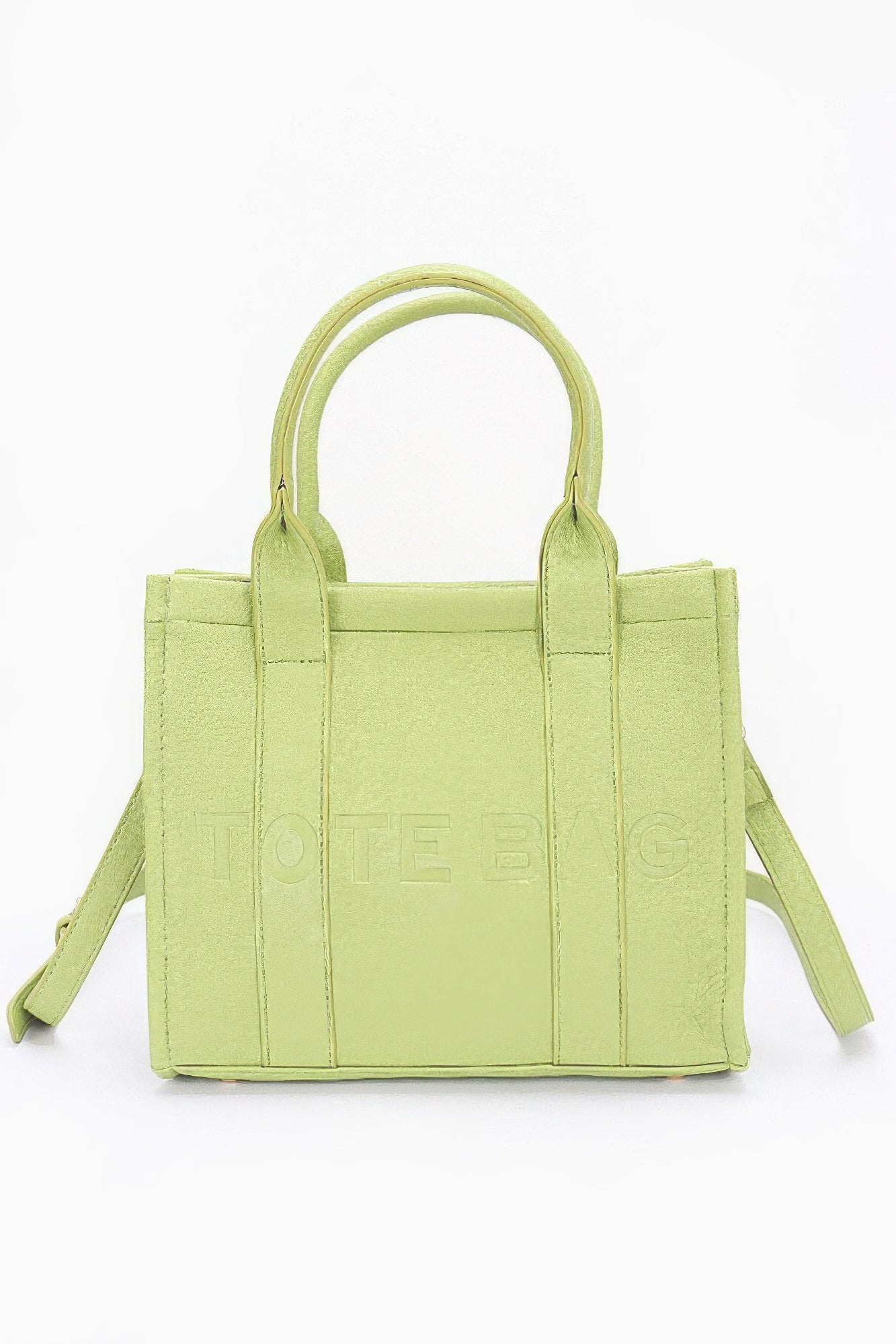 Faux Leather Tote Bag