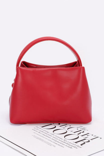 Faux Leather Tote Bag