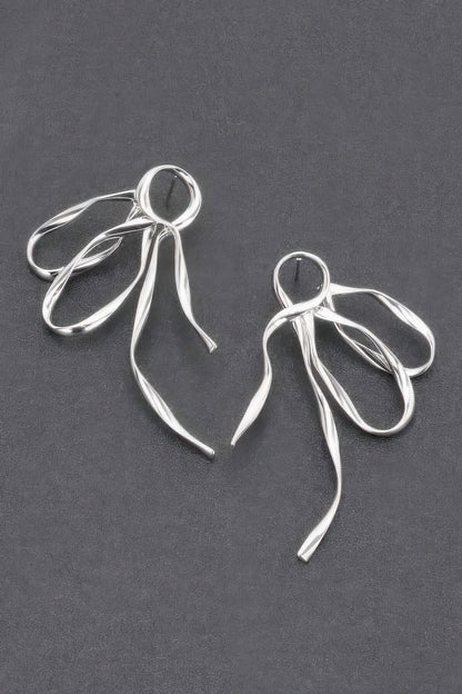 Metal Gold Dip Earring