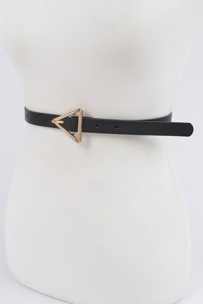 Triangle Buckle Belt 