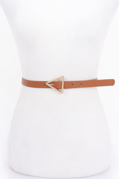 Triangle Buckle Belt 