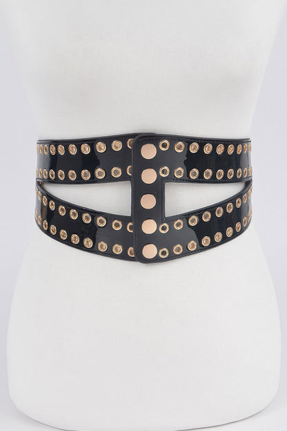 Corset Stretch Belt W Eyelet 