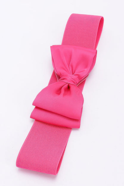 Bowknot Elastic Belt