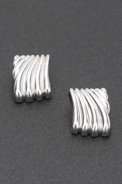 Gold Plated Metal Earring