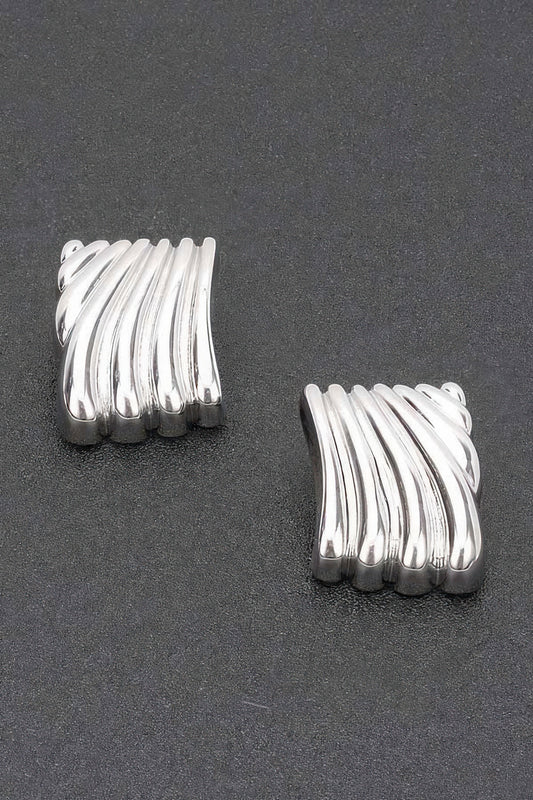 Gold Plated Metal Earring