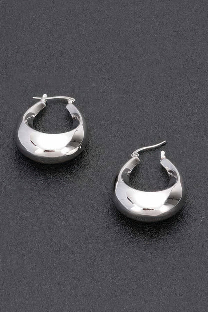 Metal Vintage Hoop Earring