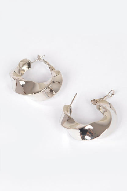 Metal Gold Plated Earring