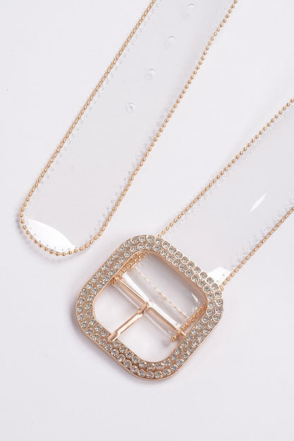 Bead Frame Clear Belt