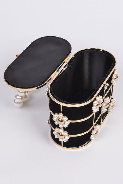 Flower Beads Attached With Bento Bag