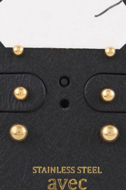 Triple Orb Stud Earrings