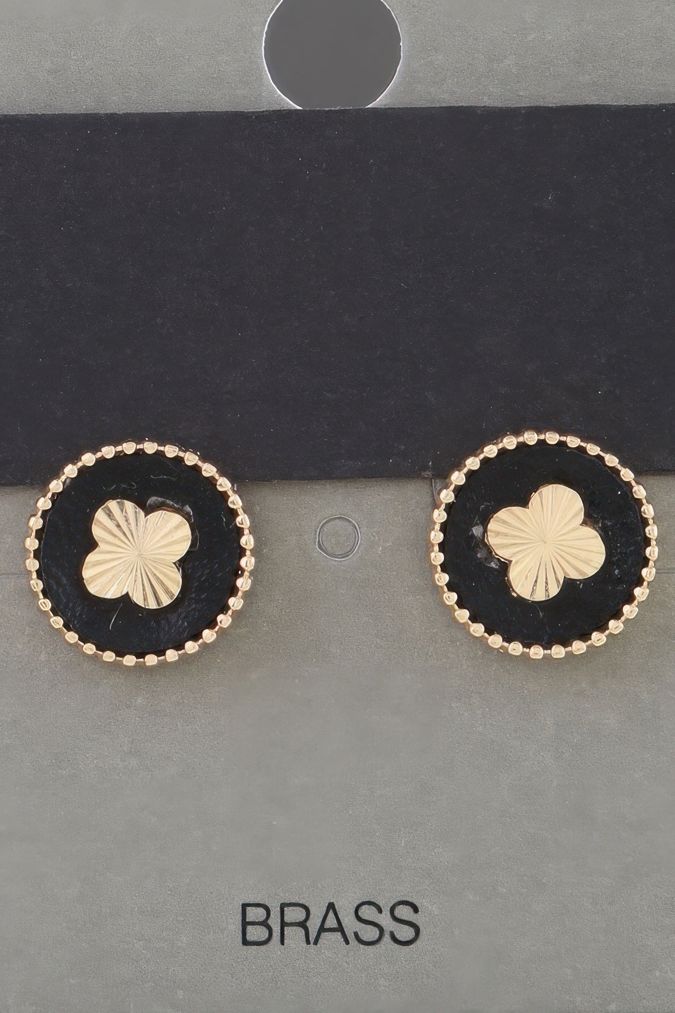 Inside Out Clover Stud Earrings
