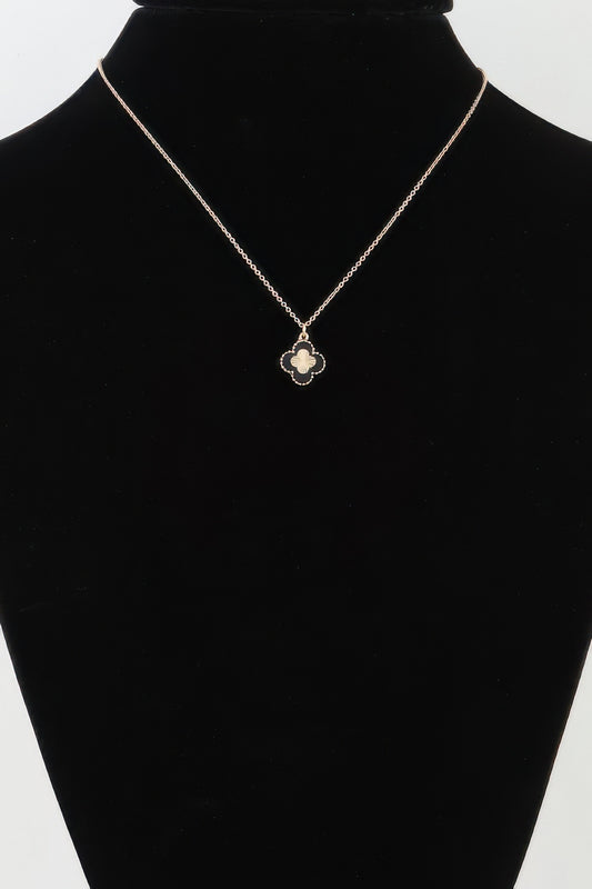 Inside Out Clover Chain Necklace