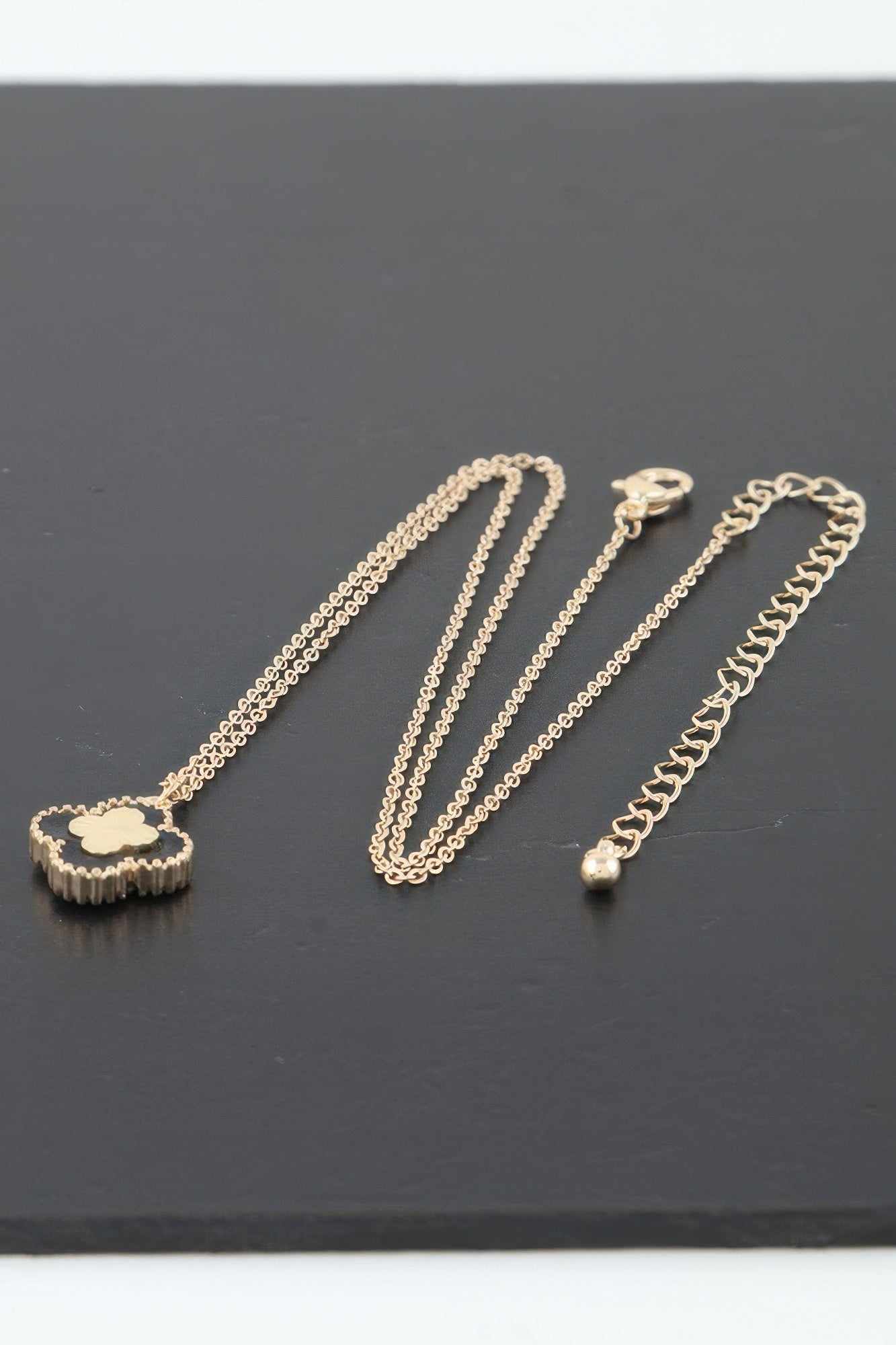 Inside Out Clover Chain Necklace