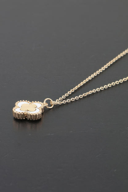 Inside Out Clover Chain Necklace