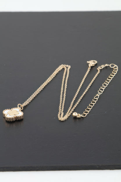 Inside Out Clover Chain Necklace