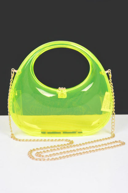 Transparent Acrylic Clutch
